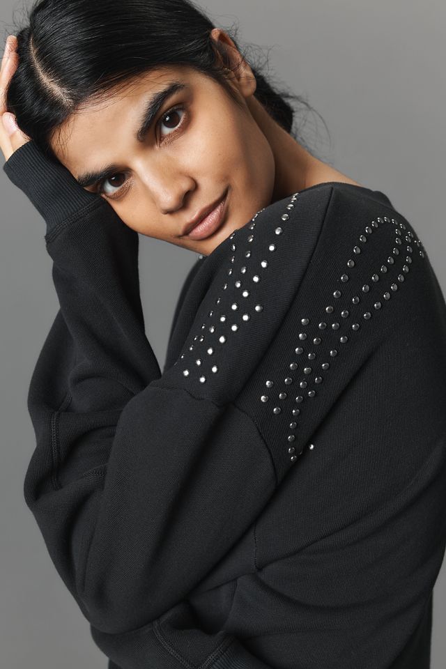rag & bone Vintage Terry Studded Sweatshirt #3