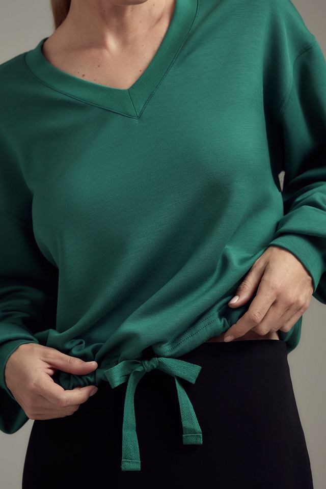 Scotch & Soda V-Neck Drawstring Sweatshirt #1