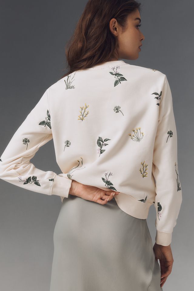 Scotch & Soda Allover Embroidery Sweatshirt #1