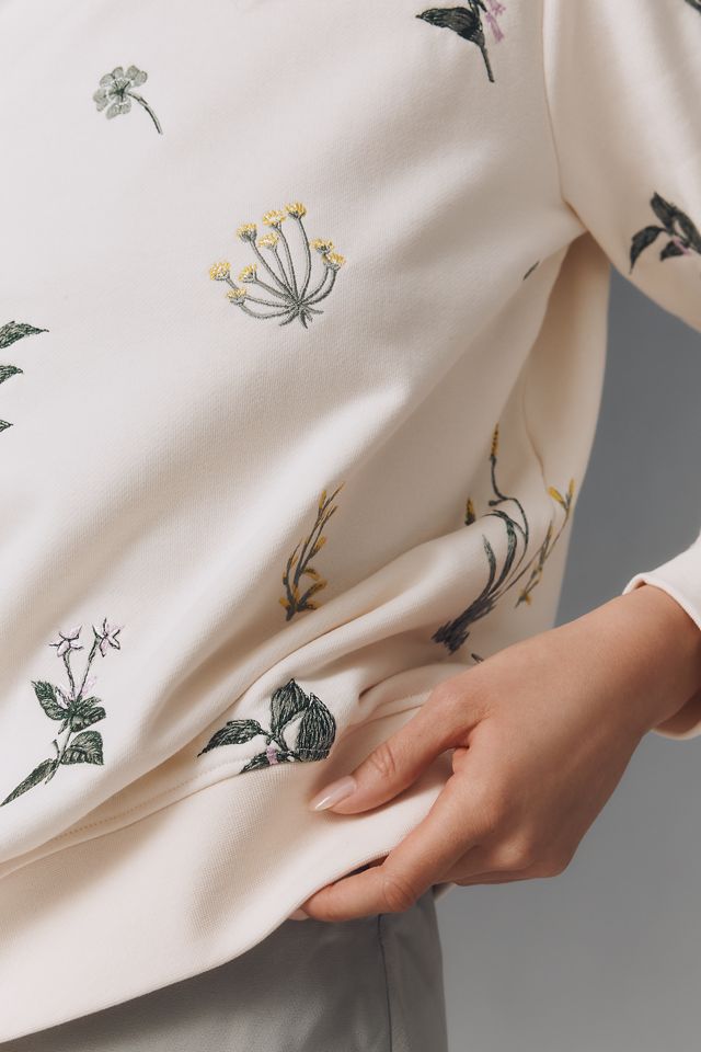 Scotch & Soda Allover Embroidery Sweatshirt #3