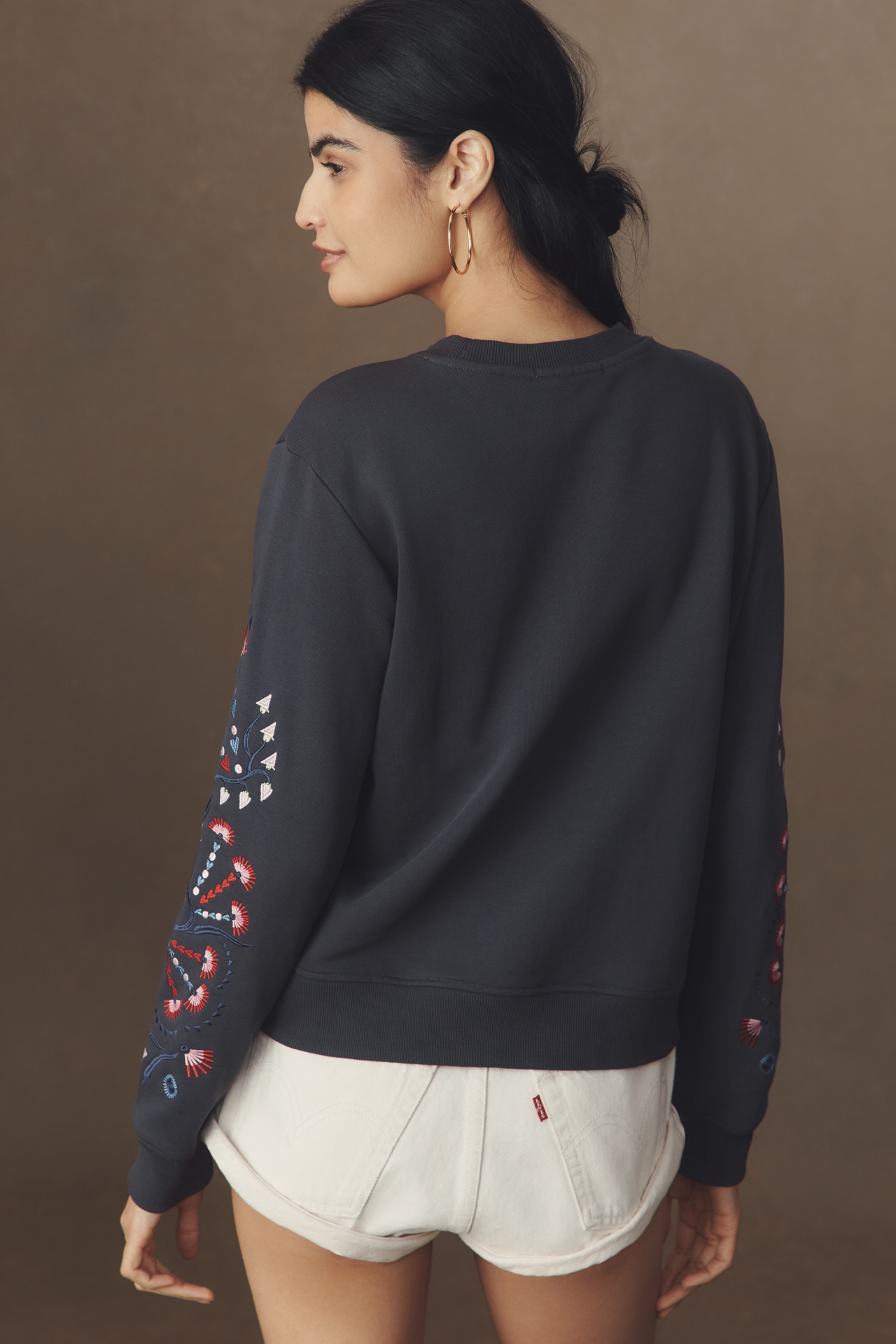 Scotch & Soda Embroidered Sweatshirt