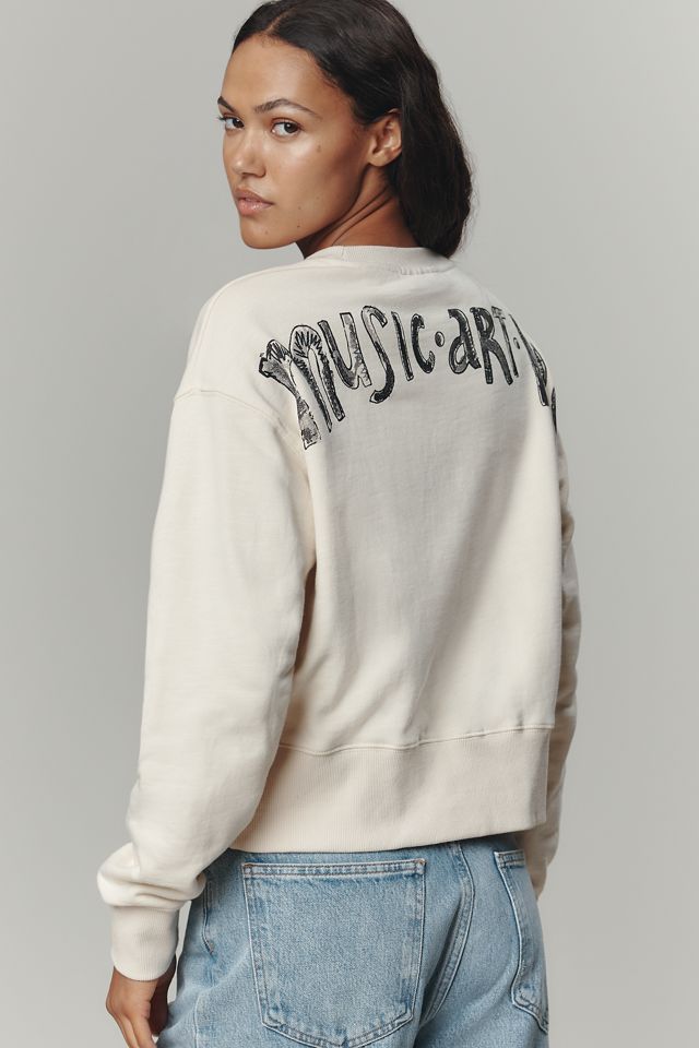 Scotch & Soda Washed Artwork Cotton Sweatshirt #2