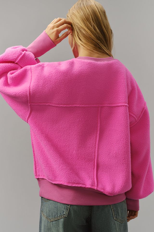 Pilcro Slouchy Crew-Neck Sweatshirt #1