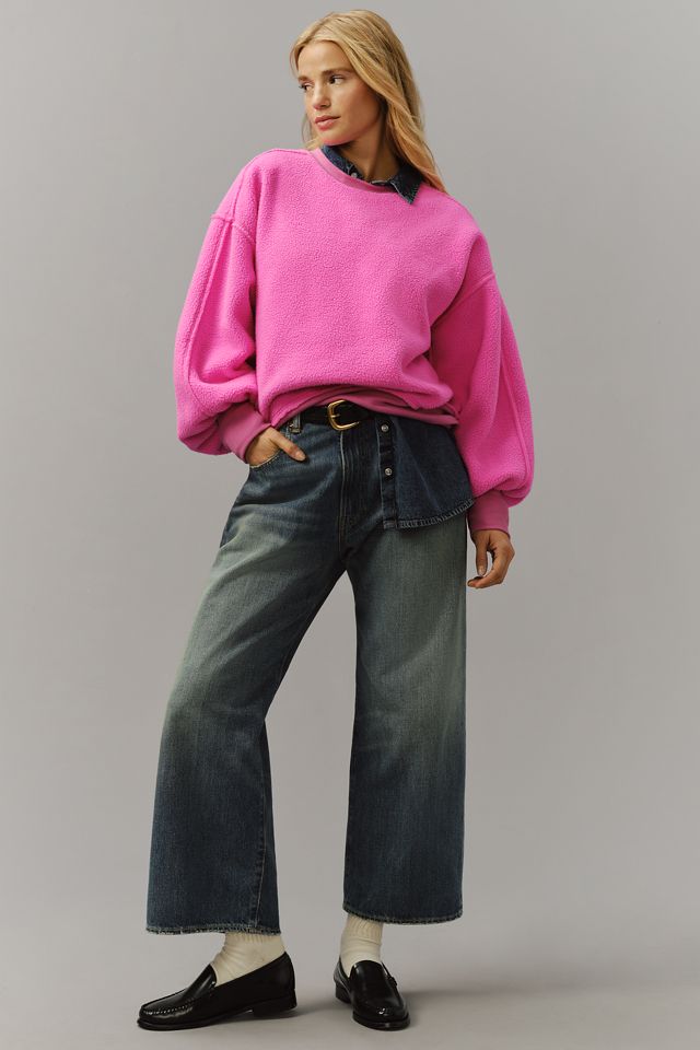 Pilcro Slouchy Crew-Neck Sweatshirt #2