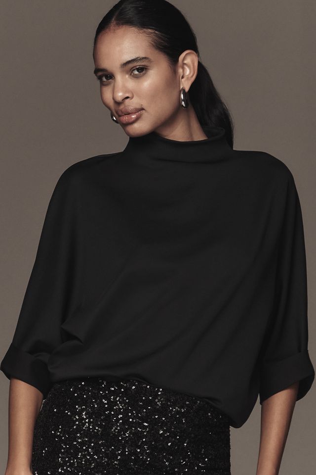 The Whitley Mock-Neck Top