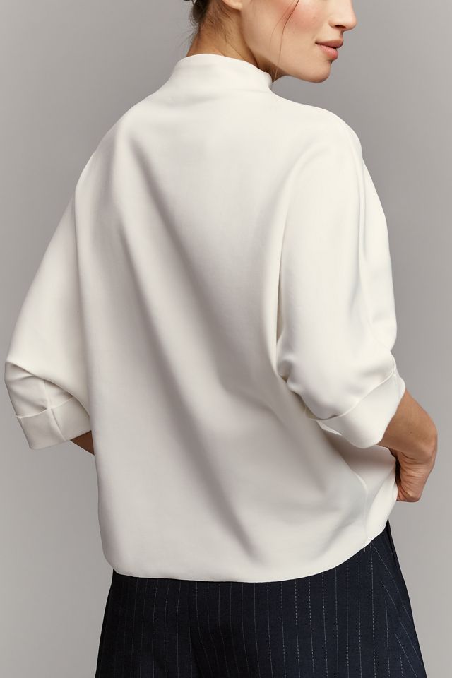 Whitley Mock-Neck Top #1
