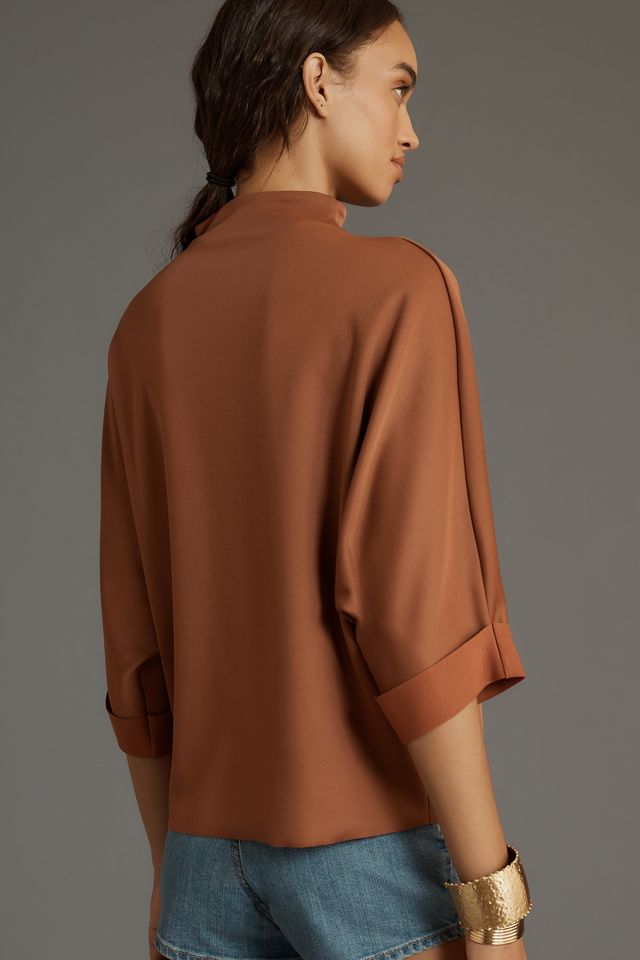 The Whitley Mock-Neck Top