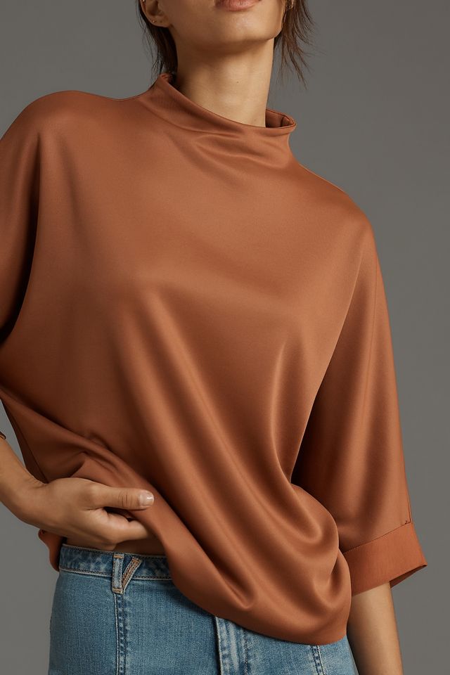 The Whitley Mock-Neck Top