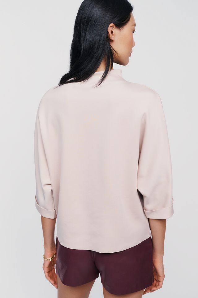 By Anthropologie Whitley Mock Neck Top #3