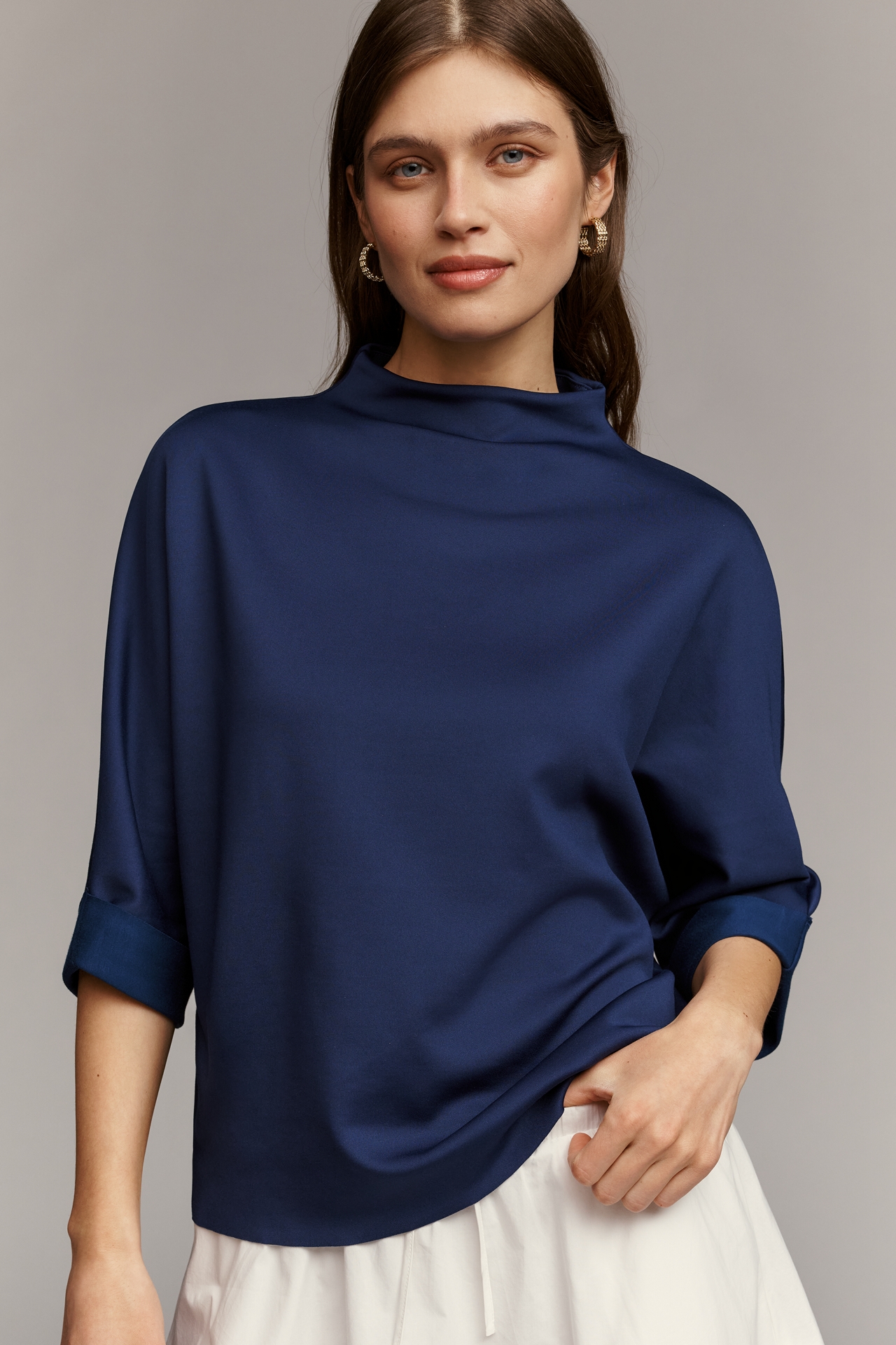 Whitley Mock-Neck Top