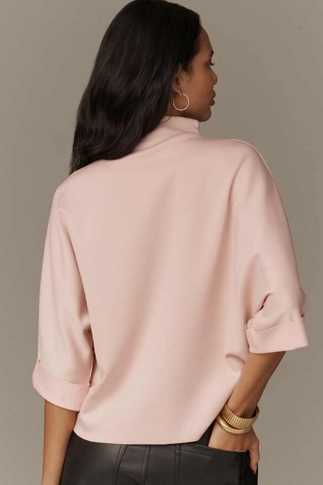 The Whitley Mock-Neck Top #1