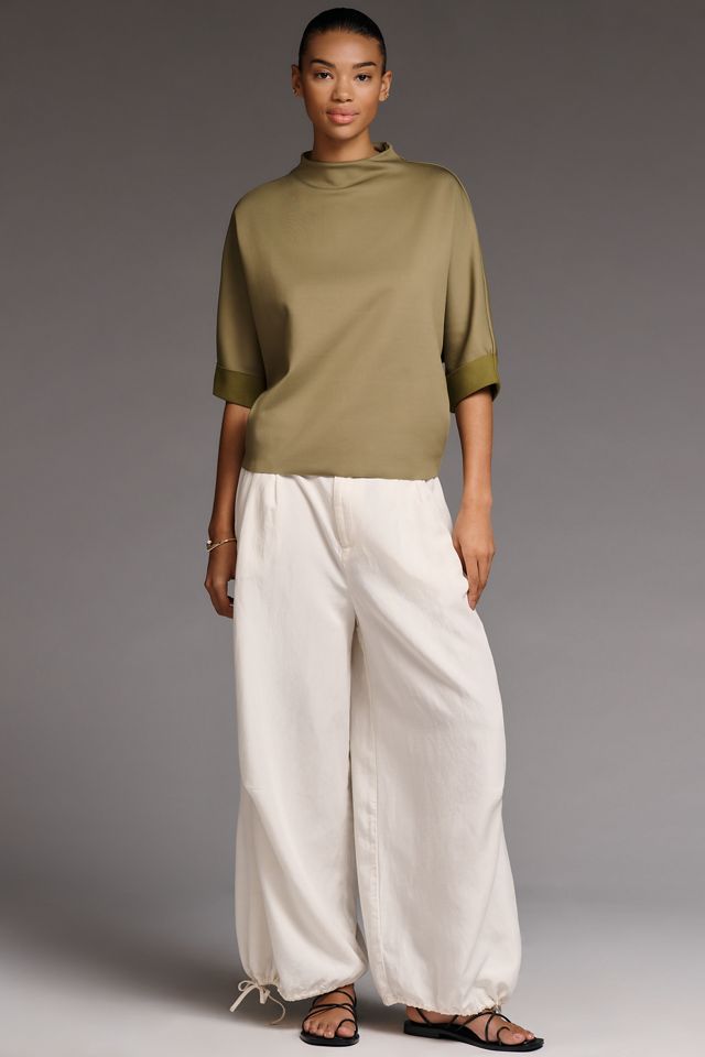 Whitley Mock-Neck Top #1