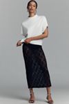 By Anthropologie Mock-Neck Batwing Top