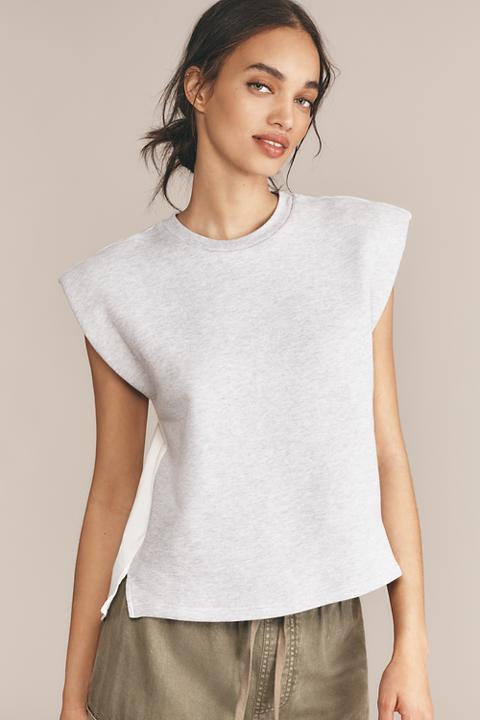 By Anthropologie Twofer Muscle Sweater Vest