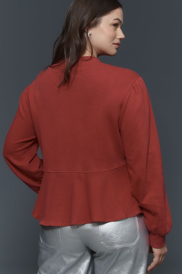 By Anthropologie Cutwork Swing Top #4