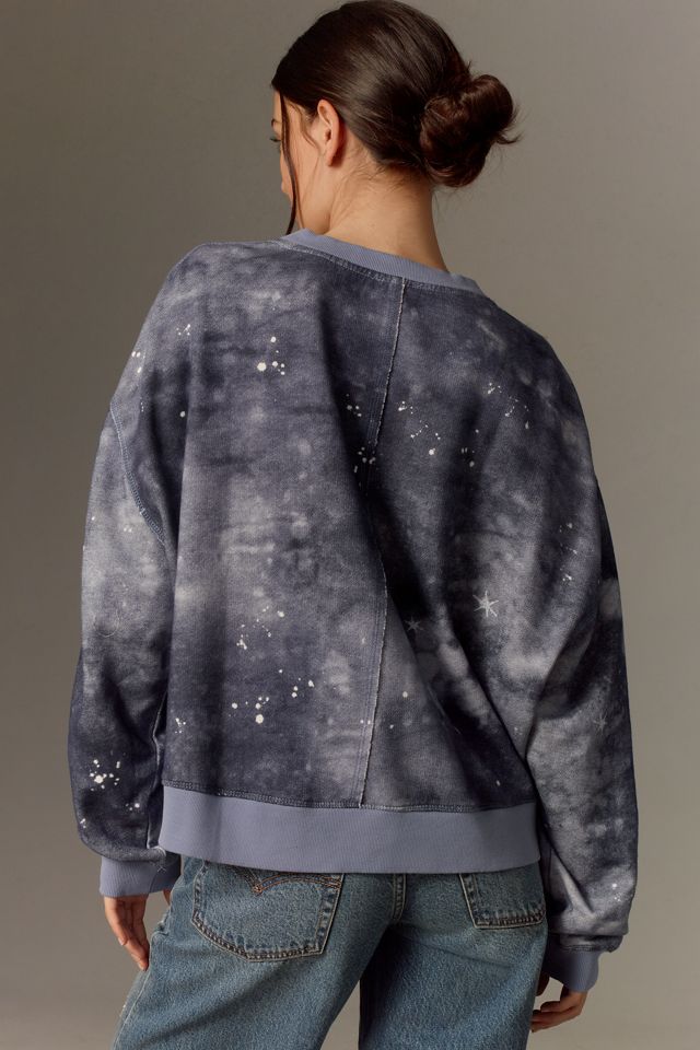 Pilcro Scenic Mountain Crew Neck Sweatshirt #1