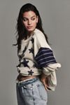 Pilcro Star Patch Oversized Sweatshirt