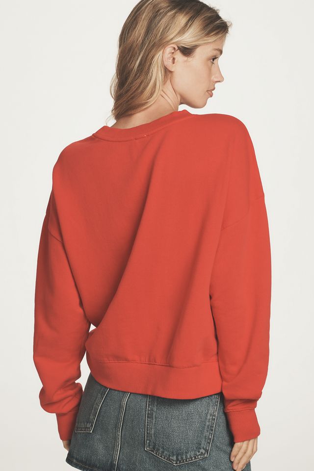 Maeve Game Day Crew-Neck Sweatshirt