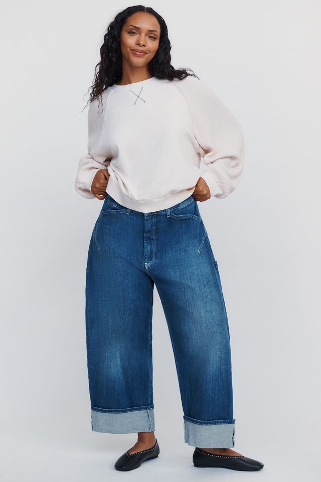 Pilcro Niki Long Sleeve Bubble Sweatshirt #7