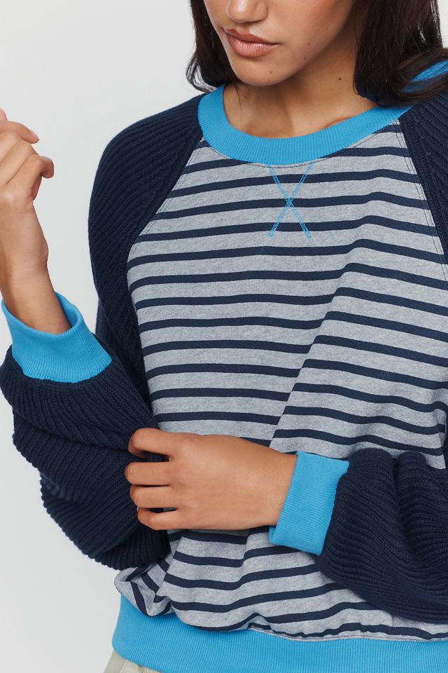 Pilcro Niki Long Sleeve Bubble Sweatshirt #3