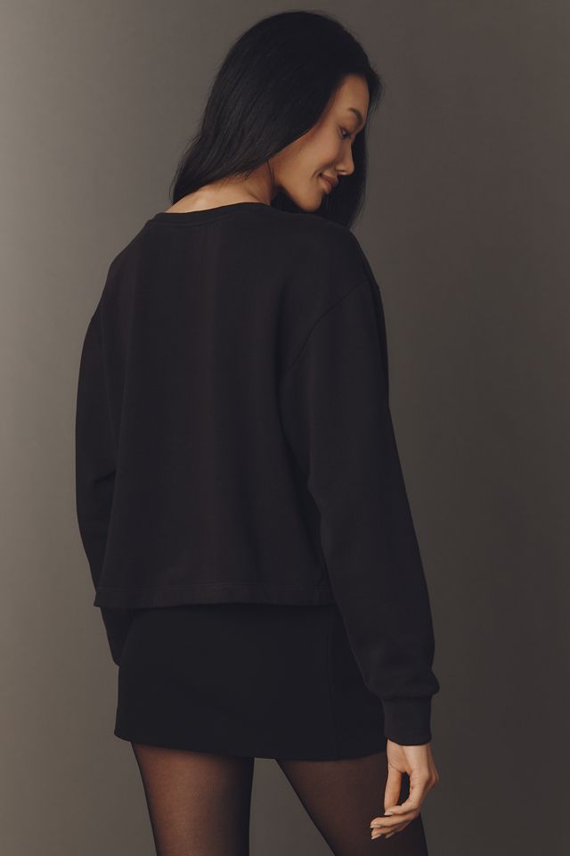 By Anthropologie Sweat-shirt orné d'un col rond #1