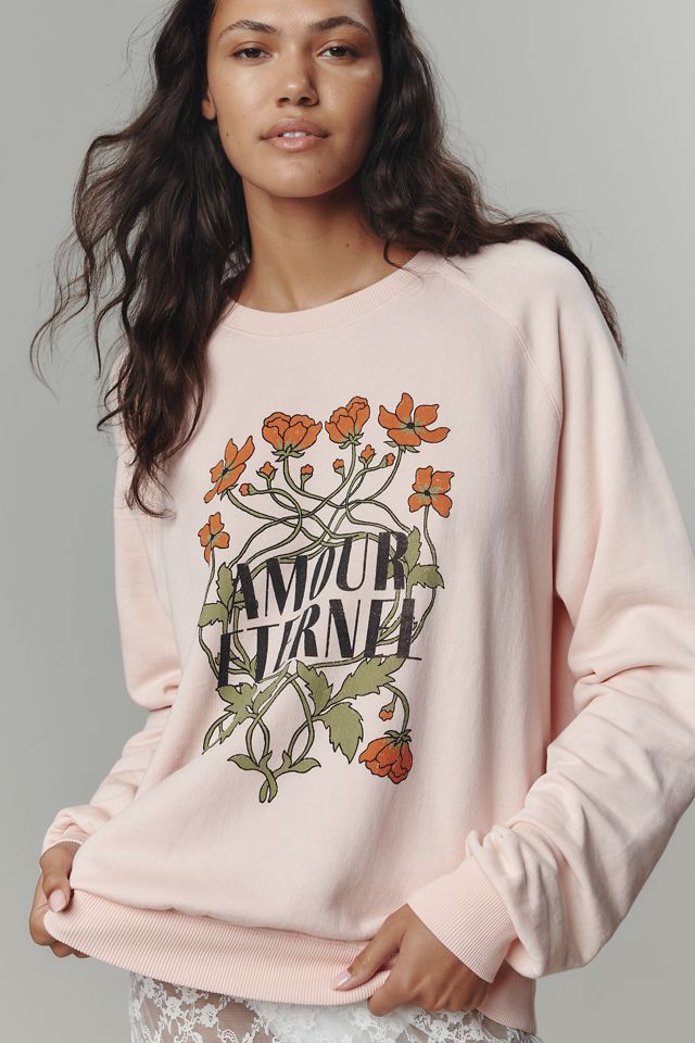 By Anthropologie Long-Sleeve Graphic Sweatshirt #3
