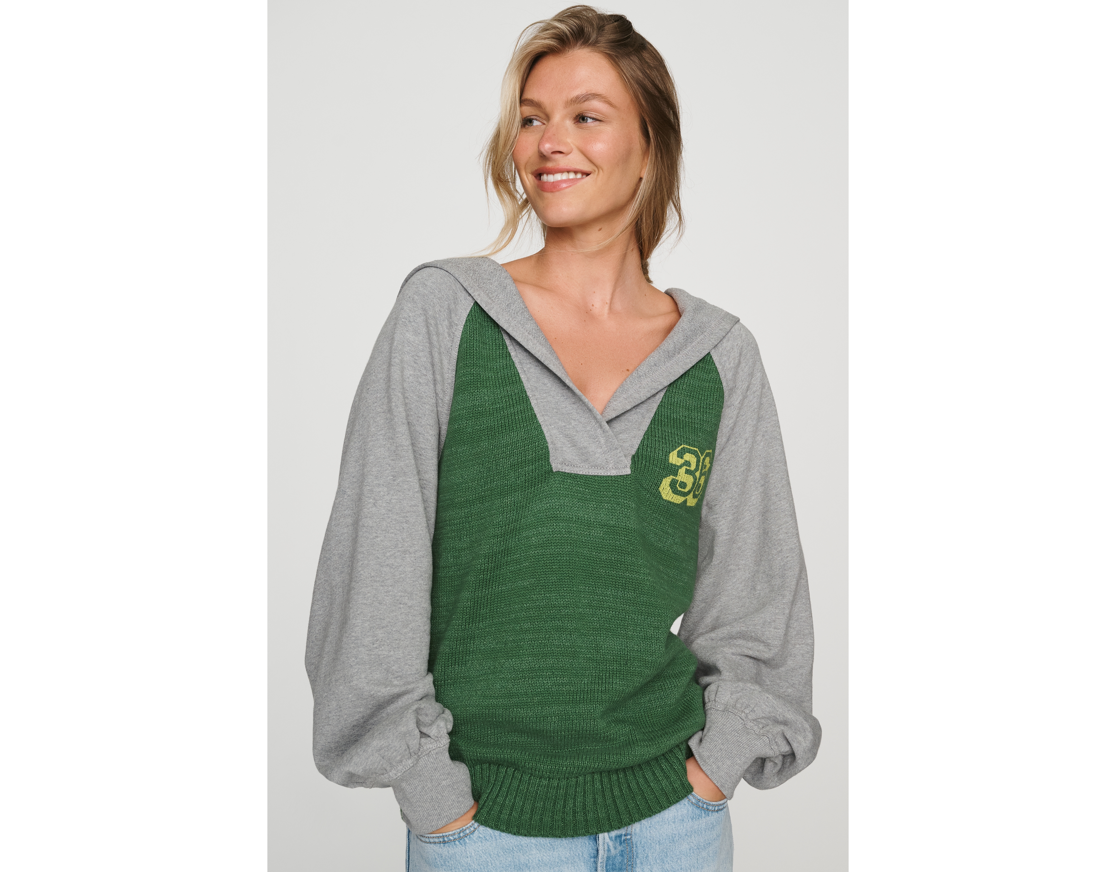 Pilcro Colorblocked Hoodie