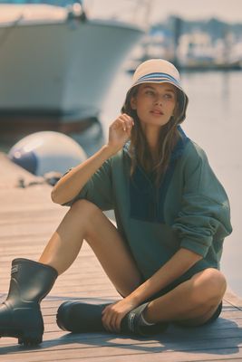 Pilcro Cotton East-West Pullover