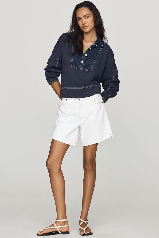Pilcro Cotton East-West Pullover #3