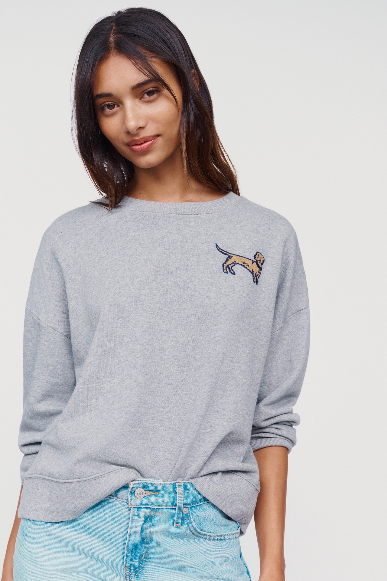 Maeve 100% Cotton Tufted Dog Sweatshirt