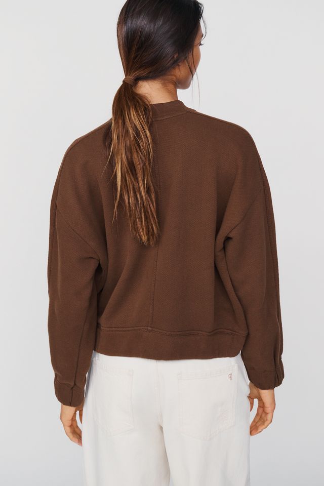 Felpa Bomber in Cotone Terry Pilcro #1