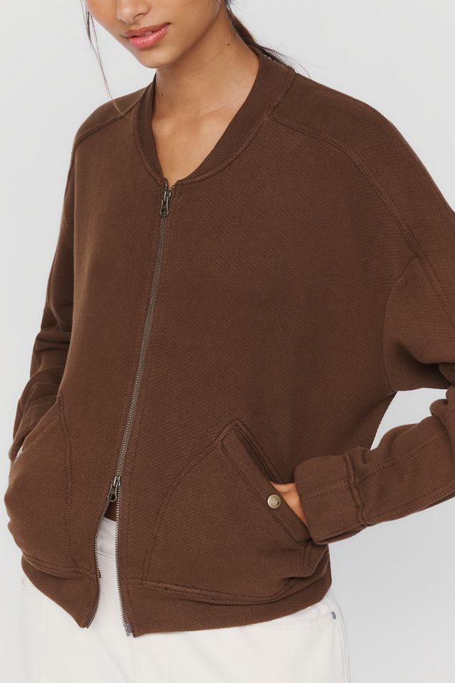 Felpa Bomber in Cotone Terry Pilcro #2