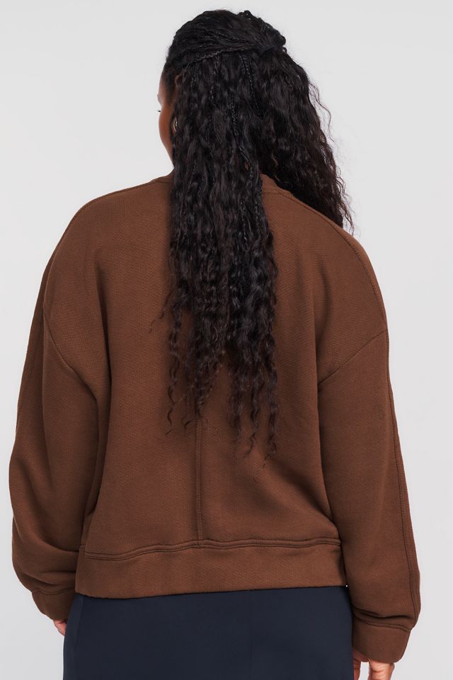 Pilcro 100% Cotton Bomber Sweatshirt #6