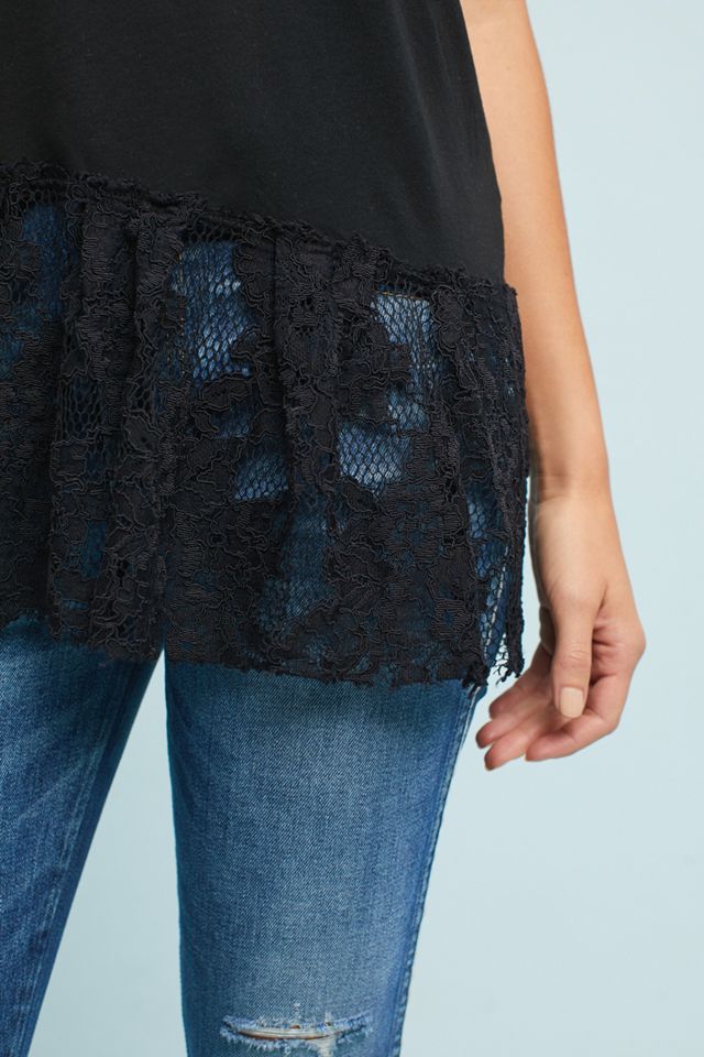 AG Laced-Hem Tank #2