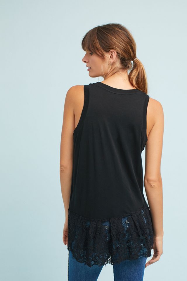 AG Laced-Hem Tank #3
