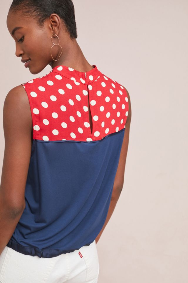 Evelyn Mock Neck Top #2