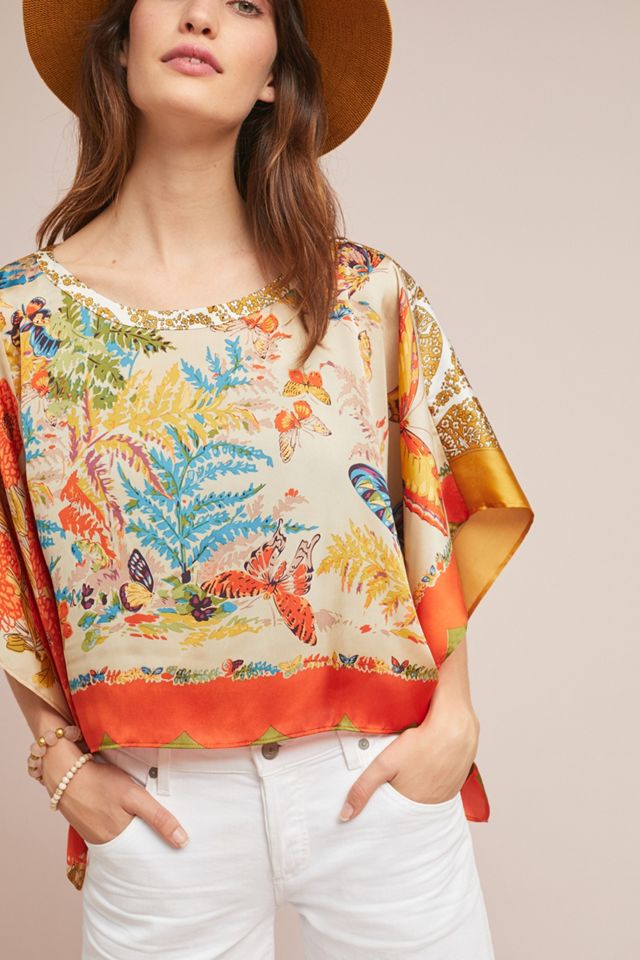 Chantel Scarf-Printed Top #1