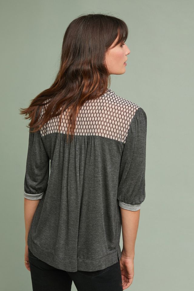 Jackie Tie-Neck Blouse #1
