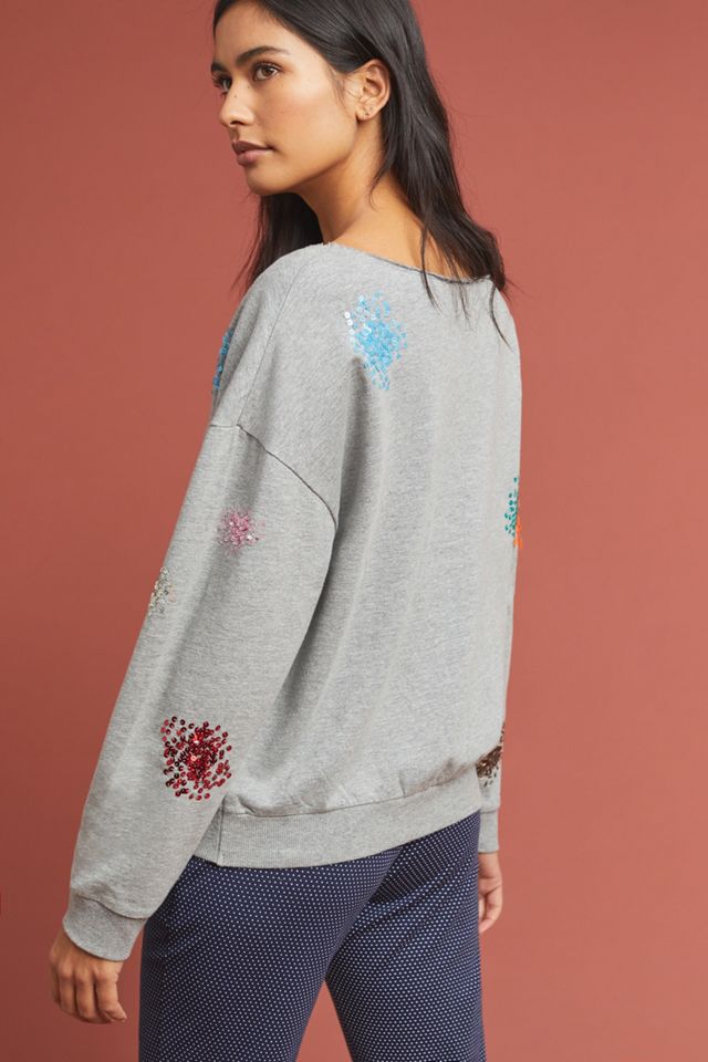 Sequin Fireworks Sweatshirt #2