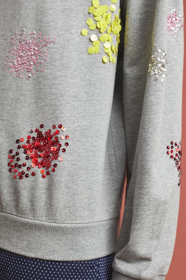 Sequin Fireworks Sweatshirt #3