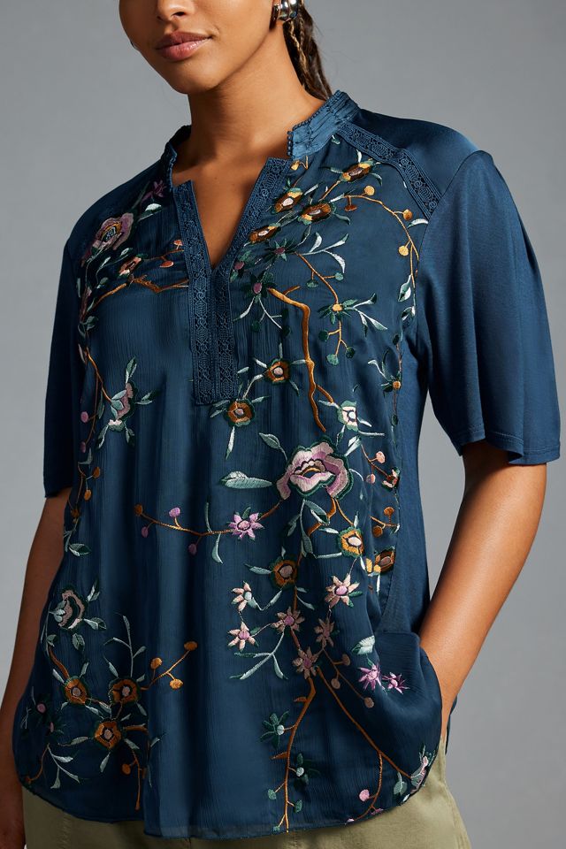 Tiny Eliana Embroidered Top #8