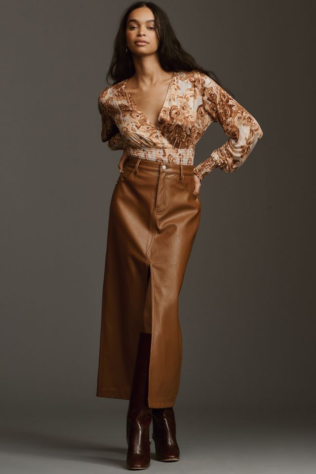 Tiny Valentina Long-Sleeve Printed Surplice Top #2