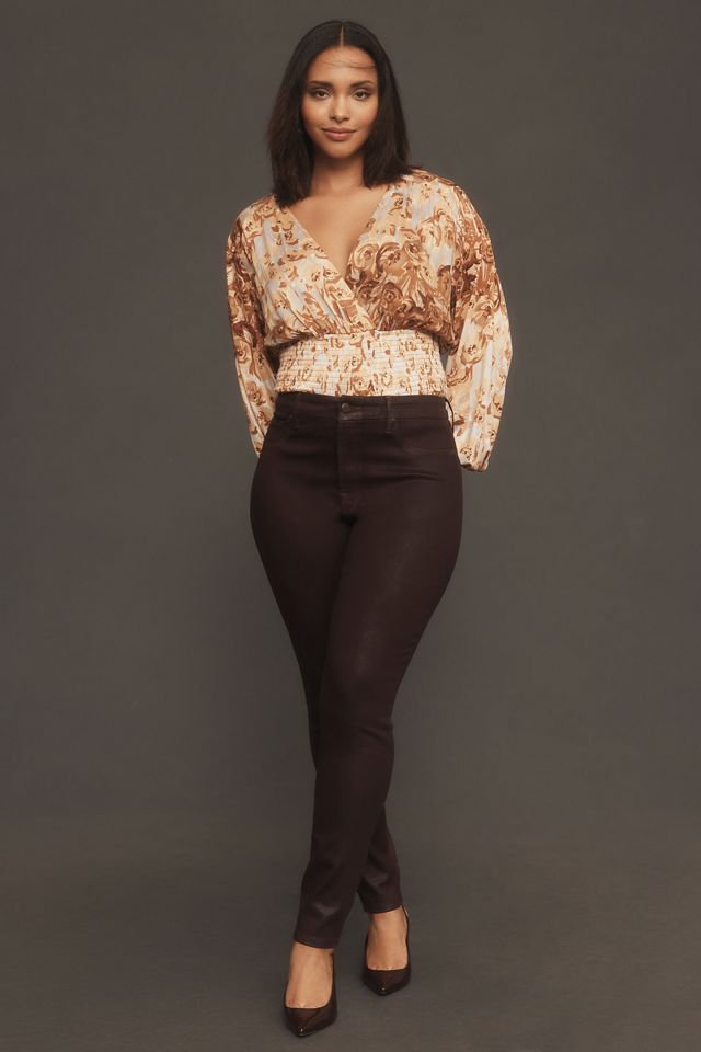 Tiny Valentina Long-Sleeve Printed Surplice Top #5