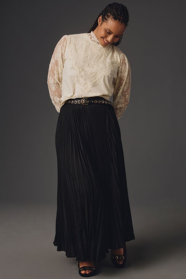 Tiny Oriana Long-Sleeve Lace Top #7