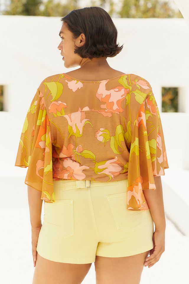 Tiny Olympia Faux-Wrap Top #5