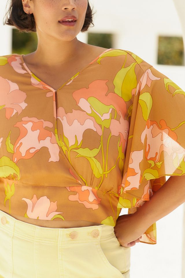 Tiny Olympia Faux-Wrap Top #6