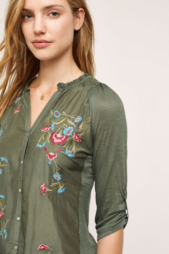 Lazuli Embroidered Top #2