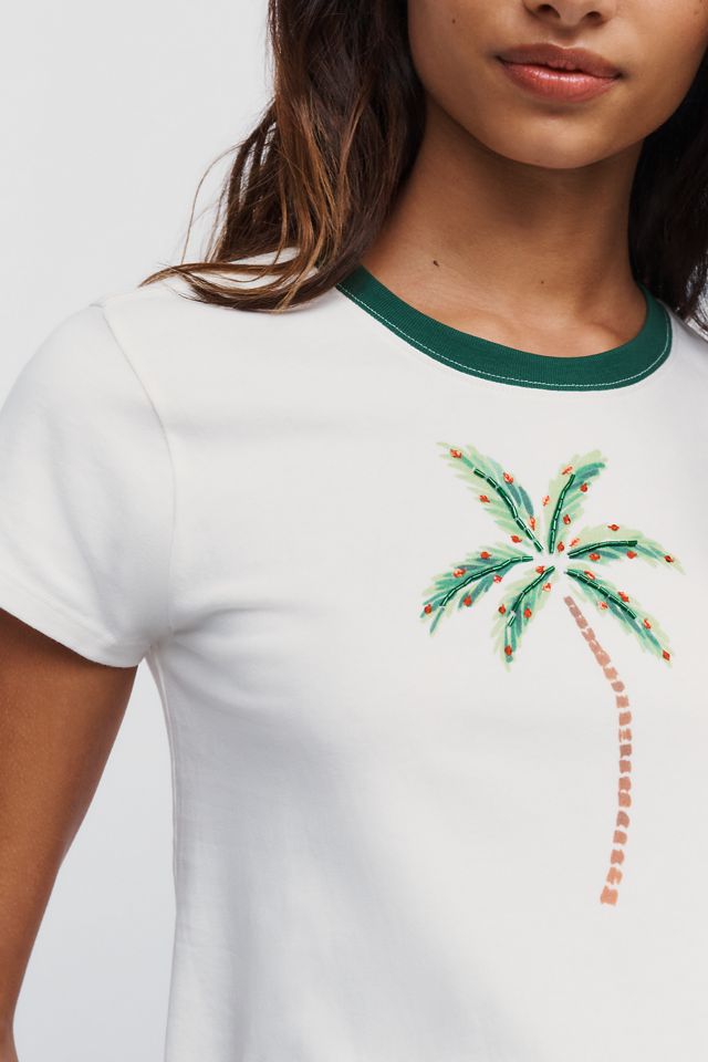 LSPACE Merci Holiday Baby Tee #2