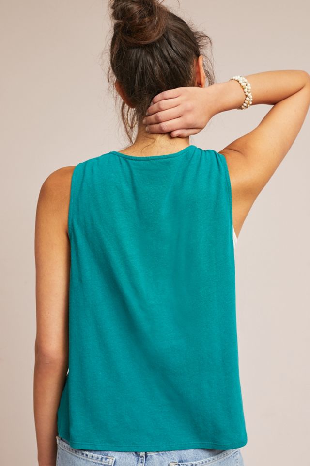 Martigues Lace Shell | Anthropologie
