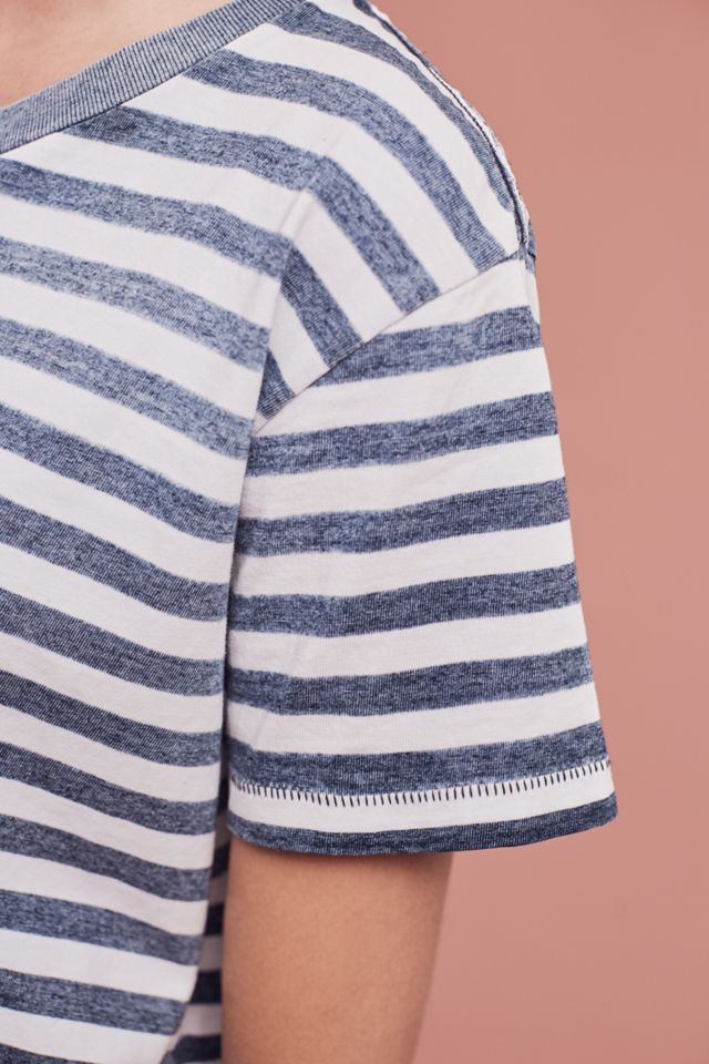 Levi's Striped Boyfriend Tee #1
